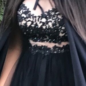 GBG Say Yes to the Prom Black Dress